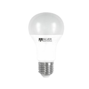 Bombilla LED E27 15W 3000K Estandar SILVER