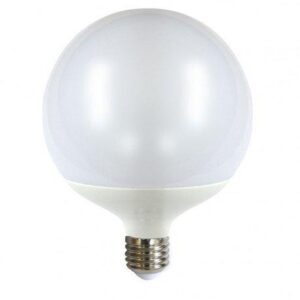 Bombilla LED E27 15W 5000K GLOBO FILAMENTO REGULABLE SILVER