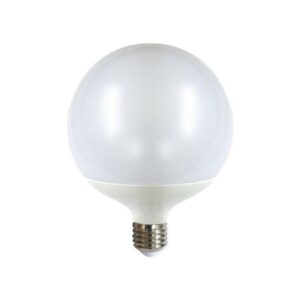 Bombilla LED E27 15W 5000K SUPER GLOBO  SILVER