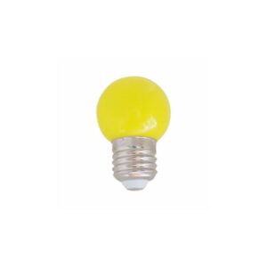 Bombilla LED E27 1W AMARILLO GUIRNALDA SILVER