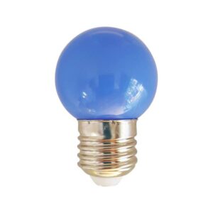 Bombilla LED E27 1W AZUL GUIRNALDA SILVER