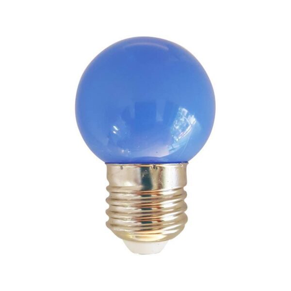 Bombilla LED E27 1W AZUL GUIRNALDA SILVER