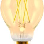 Bombilla LED E27 2W 2200K Estandar Filamento SILVER
