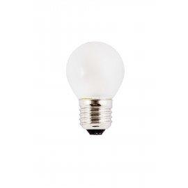 Bombilla LED E27 3W 5000K Esférica FILAMENTO SILVER