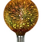 Bombilla LED E27 4W 2300K GLOBO DORADO DH