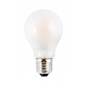 Bombilla LED E27 6W 3000K Estandar Filamento Mate SILVER