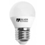 Bombilla LED E27 7W 5000K Esférica SILVER