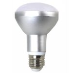 Bombilla LED E27 8W 5000K R63 Reflectora SILVER