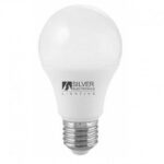 Bombilla LED E27 9W 3000K Estándar SILVER