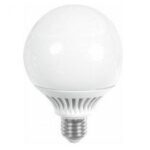 Bombilla LED GLOBO E27 12W 3000K SILVER