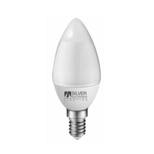 Bombilla LED VELA E14 5W 6000K SILVER