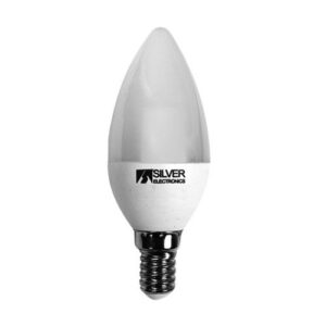 Bombilla LED VELA E14 7W 3000K SILVER