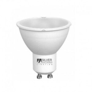 Bombilla LED GU10 4W 3000K MULTI-LED SILVER