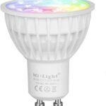Bombilla LED GU10 4W RGB+CCT RF 2,4Ghz