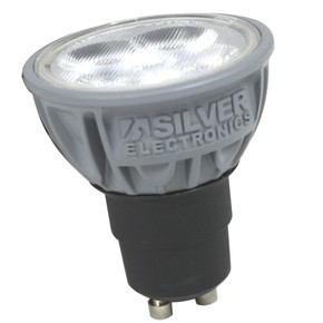 Bombilla LED GU10 5W 5000K LED-PRO+ SILVER