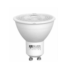 Bombilla LED GU10 8W 230V 6000K SILVER