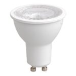 Bombilla LED GU10 8W 3000K REGULABLE SILVER