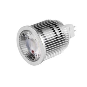 Bombilla LED GU5.3 7W 12Vdc 3000K DICROICA SILVER