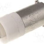 Bombilla LED BA9s Bayoneta 24Vdc/24Vac Luz Blanca