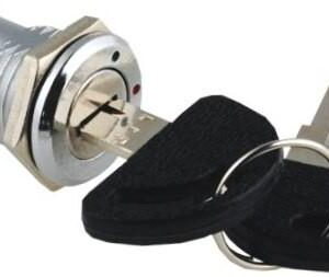 Interruptor a Llave 3 posiciones 2A/125Vac OFF-ON-ON