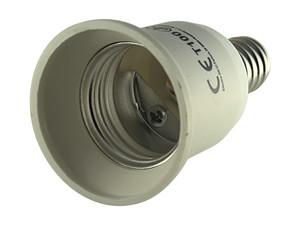 Adaptador Rosca Bombillas E27 Hembra a E14 Macho