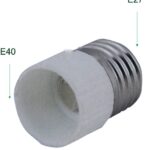 Adaptador Rosca Bombillas E40 Hembra a E27 Macho 12.110