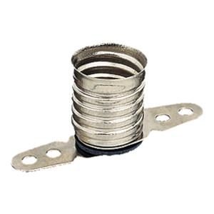 Portalamparas  E10 Laton Niquelado