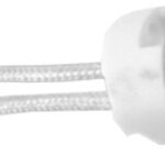 Portalamparas BIPIN G4-GU5.3-GY6.35 con cable 15cm