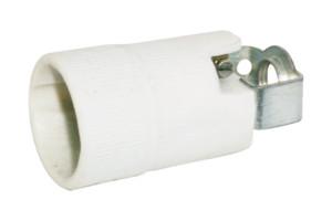 Portalamparas E14 porcelana 2A/250V