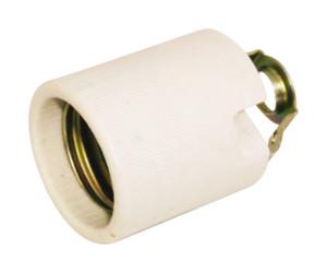 Portalamparas E27 Ceramico Soporte M10 4A/250Vac
