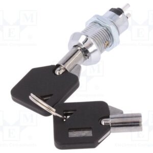 Interruptor de Encendido tipo llave con Retorno a O  OFF-(ON)