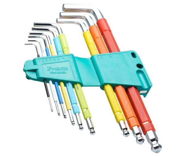 Juego LLaves Allen Magneticas 1,5-10mm
