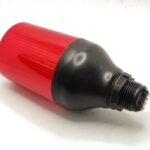 Baliza LED 230V Luz Fija ROJO Serie800 WITHLED