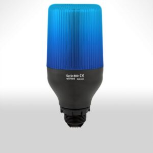 Baliza LED Intermitente AZUL 24V