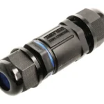 Conector empalmador eléctrico estanco IP68 3 vías