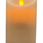 Vela artificial LED Marfil Luz color AMARILLO