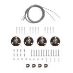 Kit suspencion para paneles 600x600