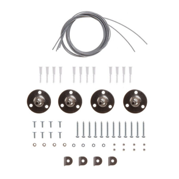 Kit suspencion para paneles 600x600