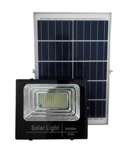 Foco LED Solar con Panel Solar y Movimiento 100W