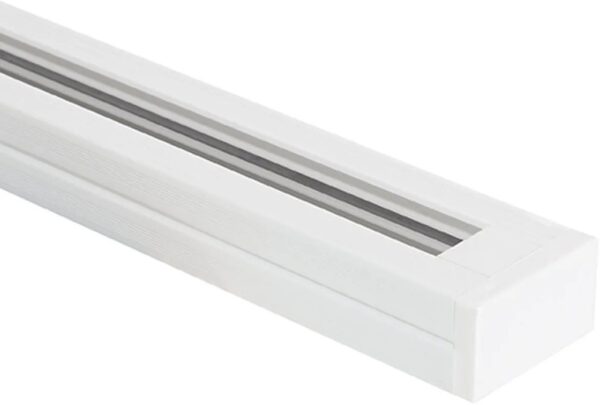 Carril Monofasico PC para Focos LED 2m BLANCO
