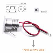 Punto Luz LED 3W 3,2V 700mA Epistar Aluminio 6000K 1812
