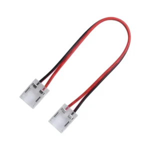Conector Invisible Tira LED 10mm doble con cable