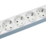 Base Multiple 6 Enchufes Interruptor Cable 1,5m BLANCA