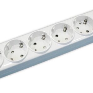 Base Multiple 6 Enchufes Interruptor Cable 1,5m BLANCA