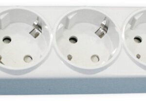 Base Multiple 6 enchufes Schuko Sin cable