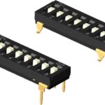 Microconmutador DIP Trinario 8 vias