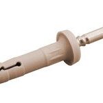 Taco y tornillo para Canaleta 48.005 de 6mm