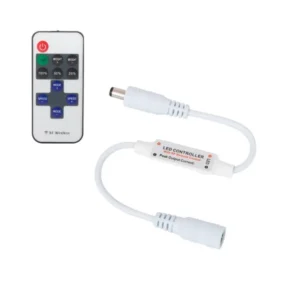 Controlador Tira LED MonoColor 12V/72W 24V/144W Mando RF MINI