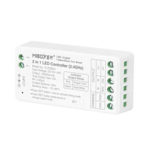 Controlador Tira LED RF Monocolor_CCT 12V_24V 12A MIBOXER FUT035+