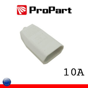 Clavija Red Electrica Hembra 4mm 10A BLANCA 9258